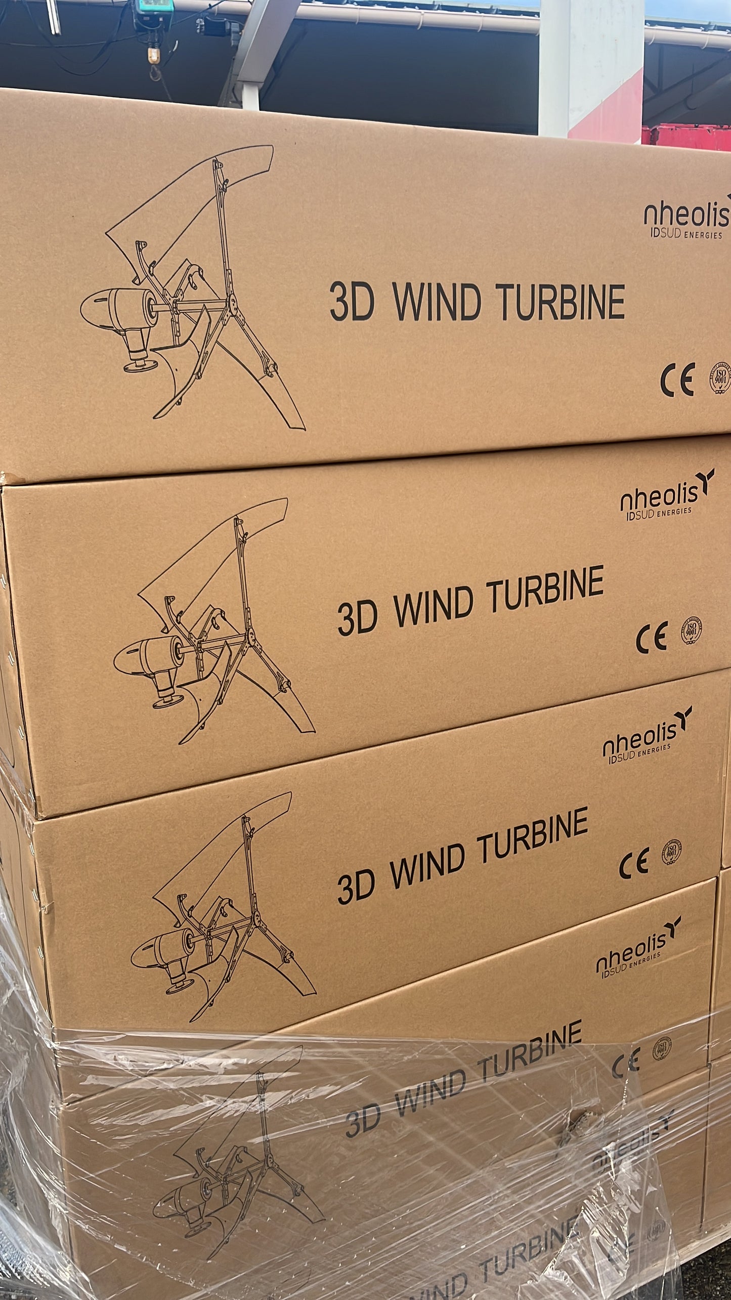 Éolienne 3D Nheolis 300W