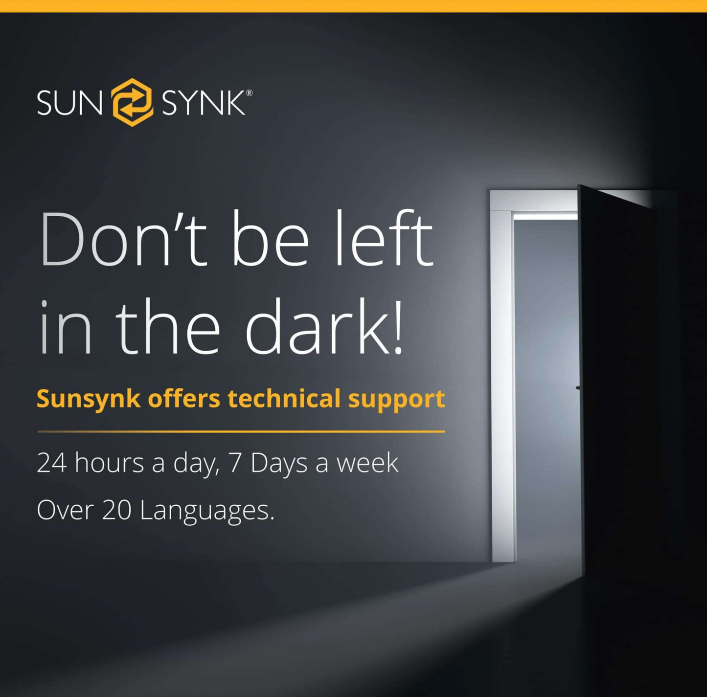 Onduleur hybride SUNSYNK • 20 kW Haute Tension - Triphasé