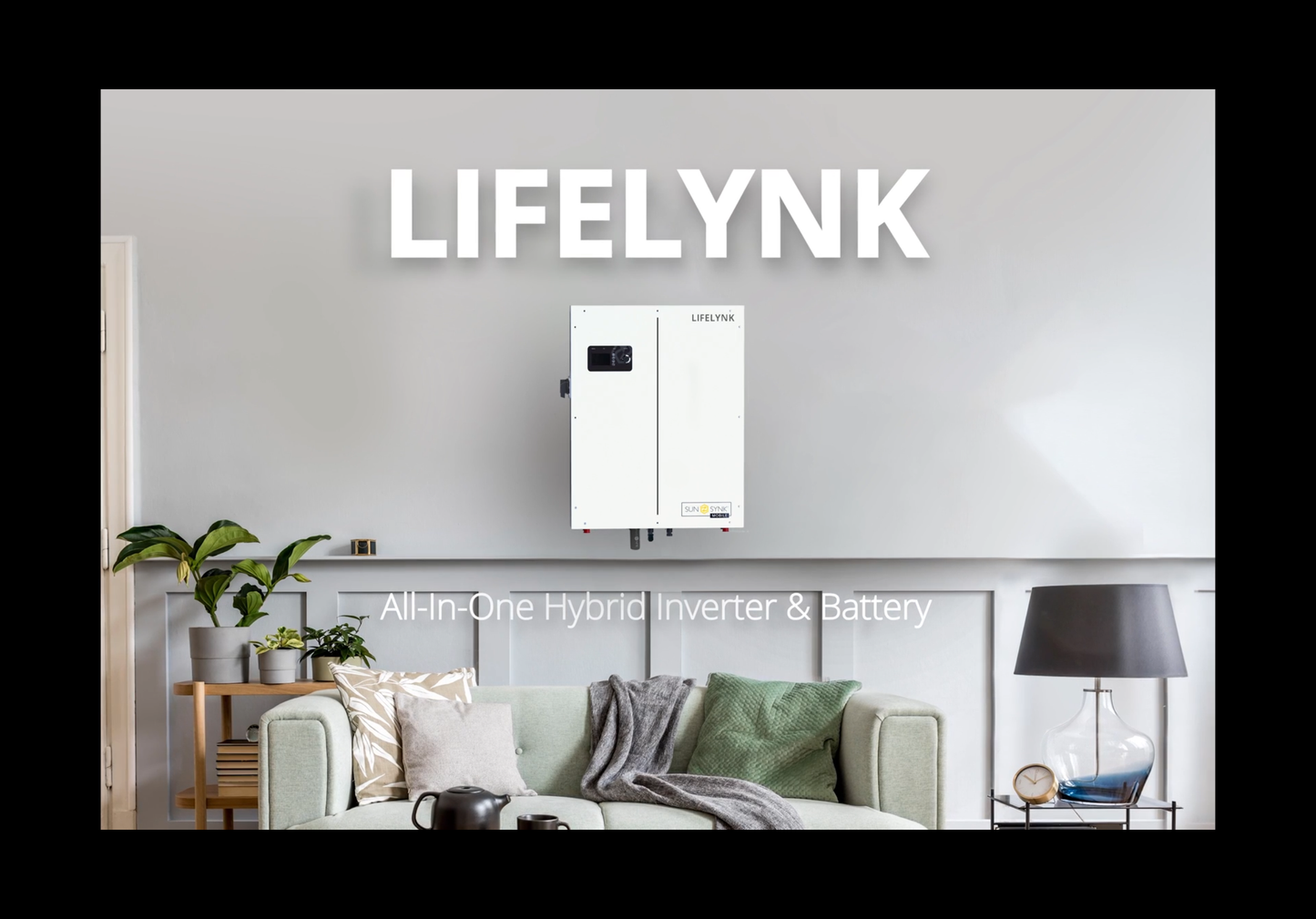 LIFELYNK SUNSYNK (Onduleur hybride avec batterie intégrée) • MODEL S • 2,5 kW Basse Tension - Monophasé