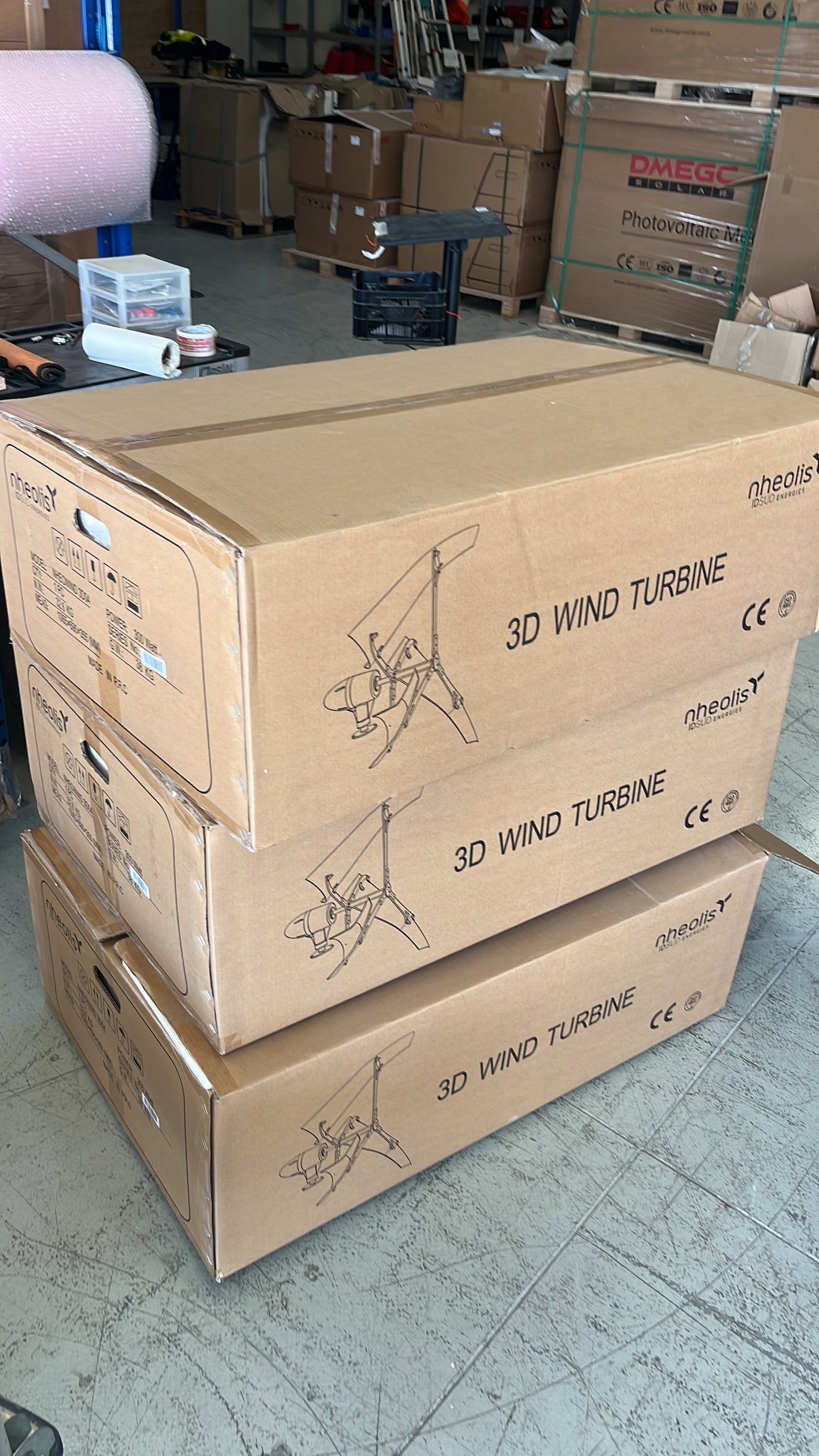 Éolienne 3D Nheolis 300W