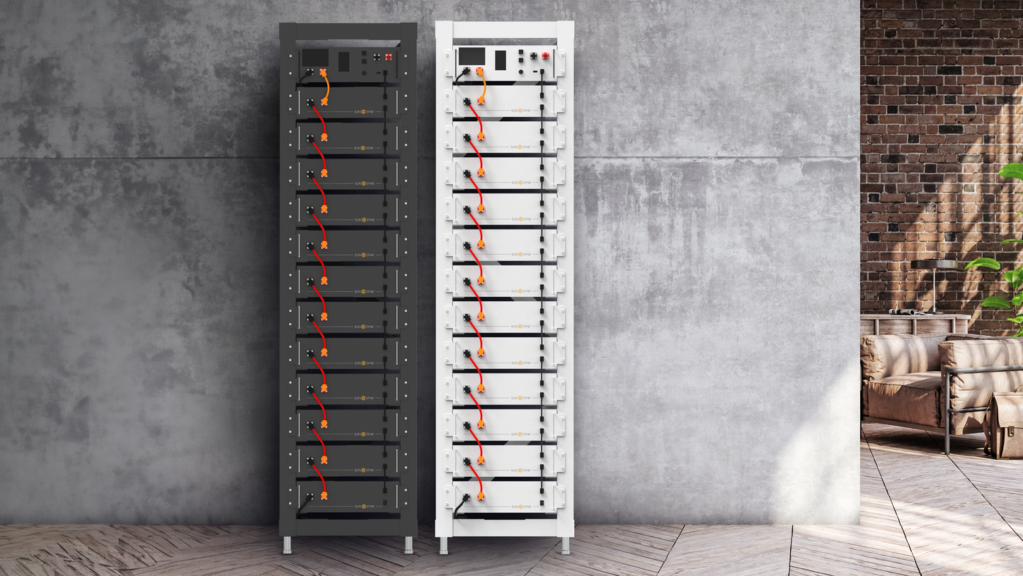 Batterie SUNSYNK • Haute Tension de 15 à 60 kWh - 100 Ah - IP20 - Garantie 10 ans