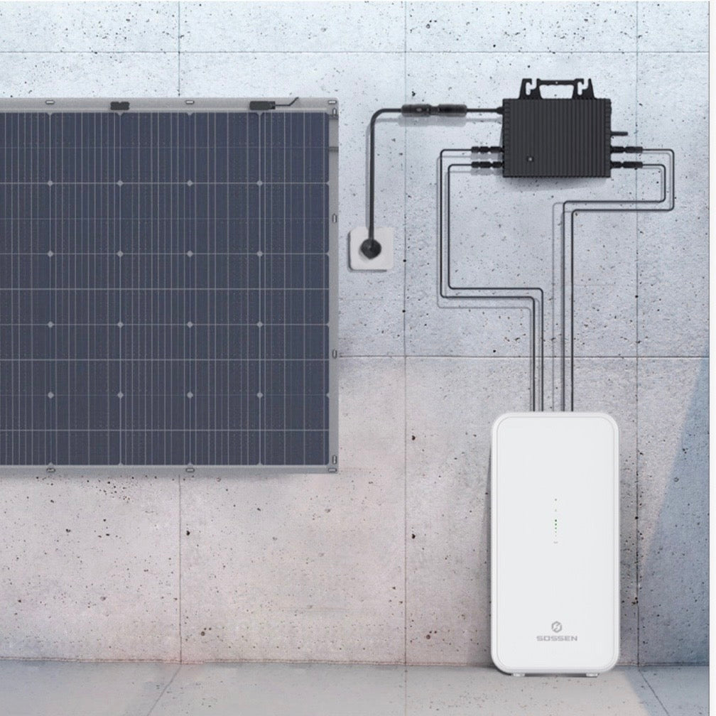 Micro-onduleur SOSSEN Energy • 2400 Wc - 4 entrée PV