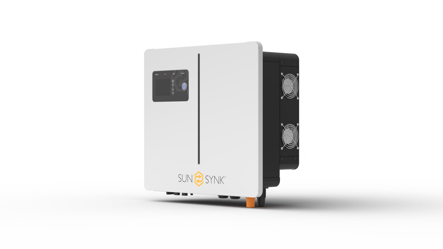 Onduleur Hybride SUNSYNK - LP Range IP65 • 6kW 1P - Blanc monophasé