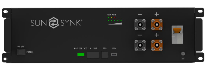 Batterie SUNSYNK-G5.3 • 5,3 kW - 104 Ah - IP20 - Garantie 10 ans