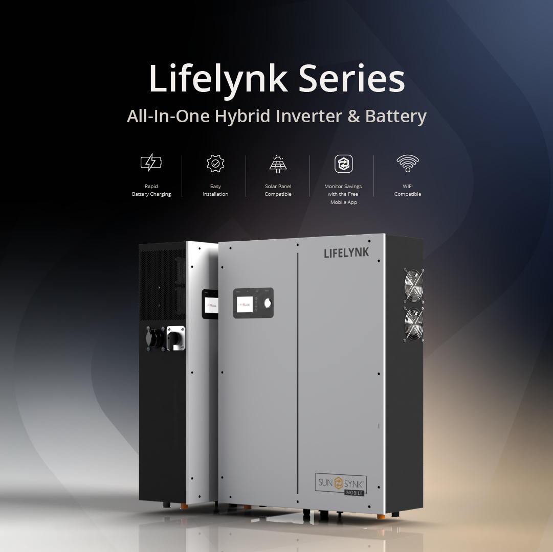 LIFELYNK SUNSYNK • MODEL S • 2,5 kW Basse Tension - Monophasé